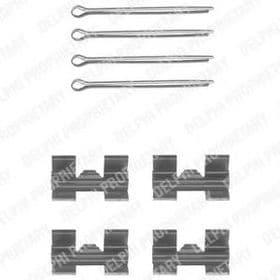 Компоненти дискових гальмівних колодок Компоненти дискових гальмівних колодок