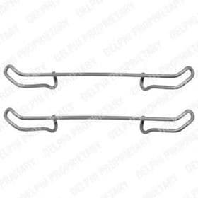 Компоненти дискових гальмівних колодок Компоненти дискових гальмівних колодок