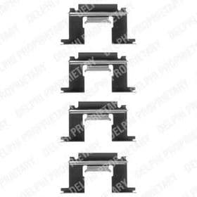 Комплектующие дисковых тормозных колодок Комплектующие дисковых тормозных колодок