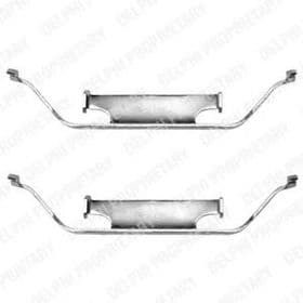 Компоненти дискових гальмівних колодок Компоненти дискових гальмівних колодок