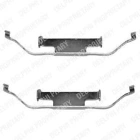 Компоненти дискових гальмівних колодок Компоненти дискових гальмівних колодок