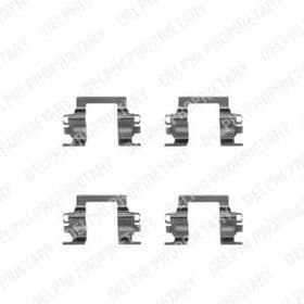 Комплектующие дисковых тормозных колодок