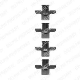 Комплектующие дисковых тормозных колодок