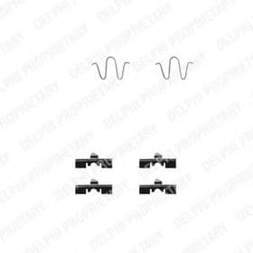 Комплектующие дисковых тормозных колодок Комплектующие дисковых тормозных колодок