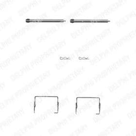 Комплектующие дисковых тормозных колодок Комплектующие дисковых тормозных колодок