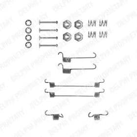 Монтажный комплект барабанных тормозных колодок