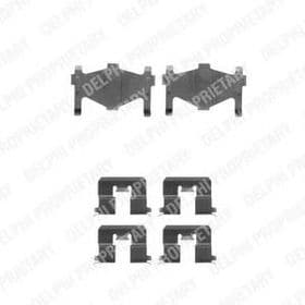 Компоненти дискових гальмівних колодок Компоненти дискових гальмівних колодок