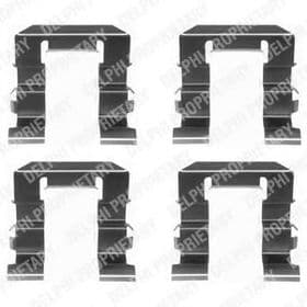 Компоненти дискових гальмівних колодок Компоненти дискових гальмівних колодок