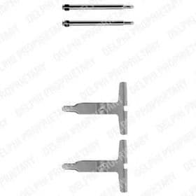 Компоненти дискових гальмівних колодок Компоненти дискових гальмівних колодок