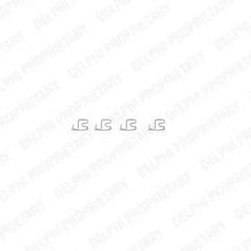 Компоненти дискових гальмівних колодок Компоненти дискових гальмівних колодок