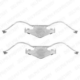 Комплектующие дисковых тормозных колодок