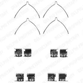 Комплектующие дисковых тормозных колодок