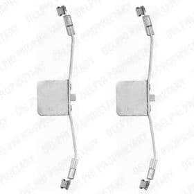 Компоненти дискових гальмівних колодок Компоненти дискових гальмівних колодок