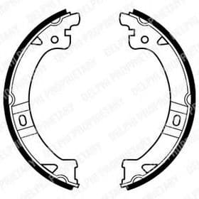 Колодки ручника