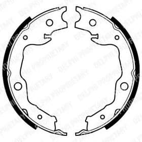 Колодки ручника Колодки ручника