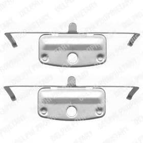 Компоненти дискових гальмівних колодок Компоненти дискових гальмівних колодок