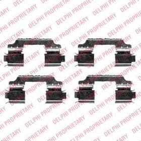 Комплектующие дисковых тормозных колодок Комплектующие дисковых тормозных колодок