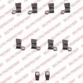 Комплектующие дисковых тормозных колодок Комплектующие дисковых тормозных колодок