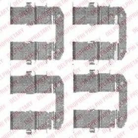 Комплектующие дисковых тормозных колодок Комплектующие дисковых тормозных колодок