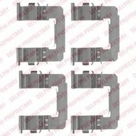 Комплектующие дисковых тормозных колодок Комплектующие дисковых тормозных колодок