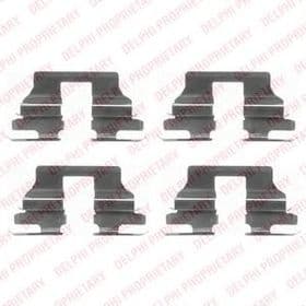 Комплектующие дисковых тормозных колодок Комплектующие дисковых тормозных колодок