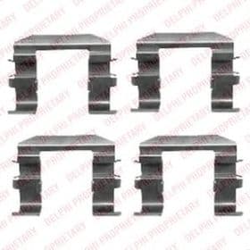 Компоненти дискових гальмівних колодок Компоненти дискових гальмівних колодок