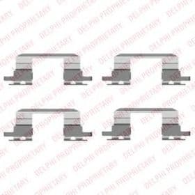 Комплектующие дисковых тормозных колодок Комплектующие дисковых тормозных колодок