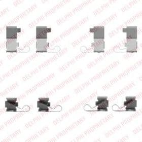 Комплектующие дисковых тормозных колодок