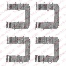 Комплектующие дисковых тормозных колодок Комплектующие дисковых тормозных колодок