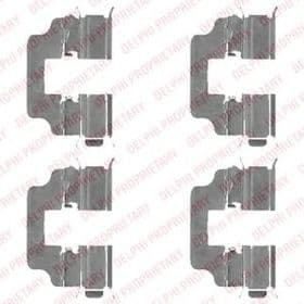 Компоненти дискових гальмівних колодок Компоненти дискових гальмівних колодок