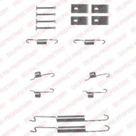Монтажный комплект барабанных тормозных колодок Монтажный комплект барабанных тормозных колодок