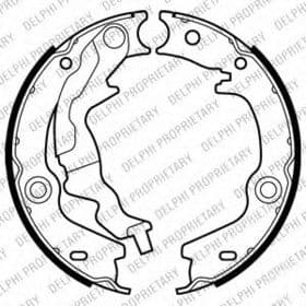 Колодки ручника