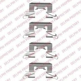 Комплектующие дисковых тормозных колодок Комплектующие дисковых тормозных колодок