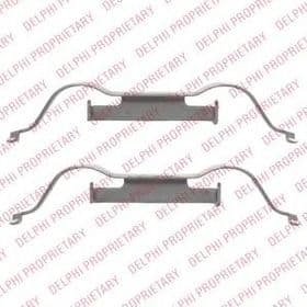 Компоненти дискових гальмівних колодок Компоненти дискових гальмівних колодок