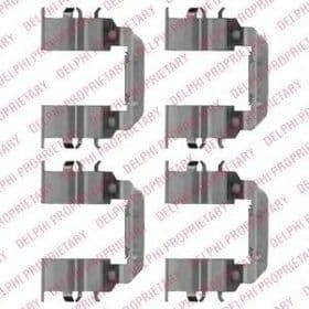 Комплектующие дисковых тормозных колодок Комплектующие дисковых тормозных колодок