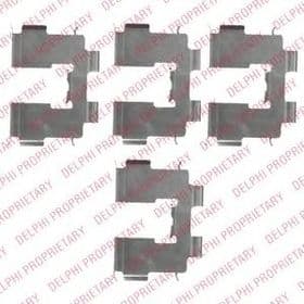 Комплектующие дисковых тормозных колодок Комплектующие дисковых тормозных колодок