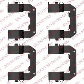 Компоненти дискових гальмівних колодок Компоненти дискових гальмівних колодок