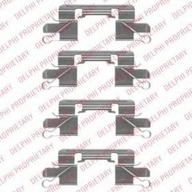 Комплектующие дисковых тормозных колодок Комплектующие дисковых тормозных колодок