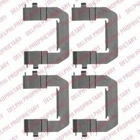 Комплектующие дисковых тормозных колодок Комплектующие дисковых тормозных колодок