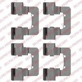 Комплектующие дисковых тормозных колодок Комплектующие дисковых тормозных колодок