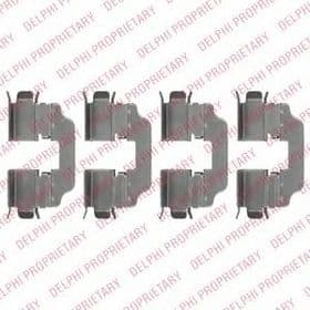 Компоненти дискових гальмівних колодок Компоненти дискових гальмівних колодок