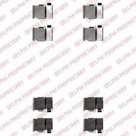 Комплектующие дисковых тормозных колодок