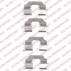 Компоненти дискових гальмівних колодок Компоненти дискових гальмівних колодок