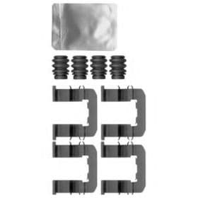 Комплектующие дисковых тормозных колодок Комплектующие дисковых тормозных колодок