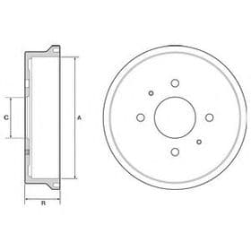 Тормозной барабан Тормозной барабан