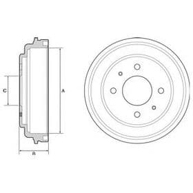 Тормозной барабан Тормозной барабан