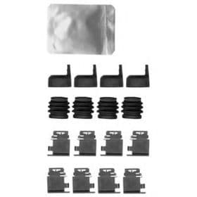 Комплектующие дисковых тормозных колодок Комплектующие дисковых тормозных колодок