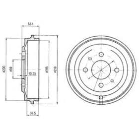 Гальмівний барабан Гальмівний барабан