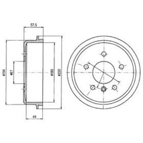 Гальмівний барабан
