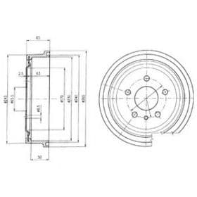 Тормозной барабан